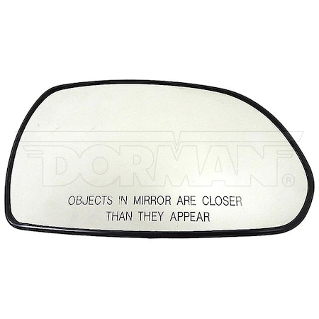 Motormite Non-Heated Plastic Backed Mirror Right, 56611 56611